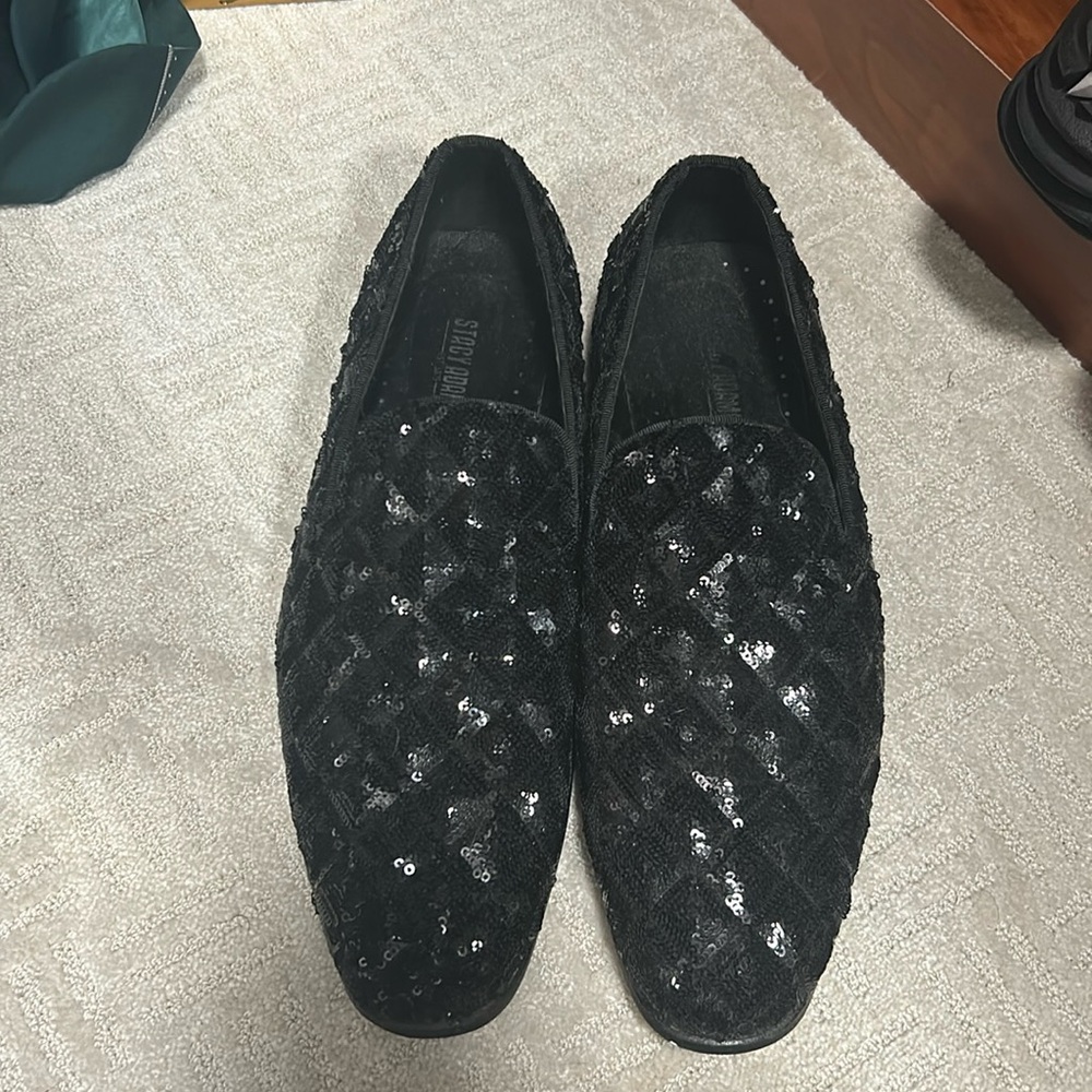 Stacy Adams sequin loafers
